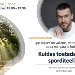 Koolitus: Kuidas toetada last sporditeel?